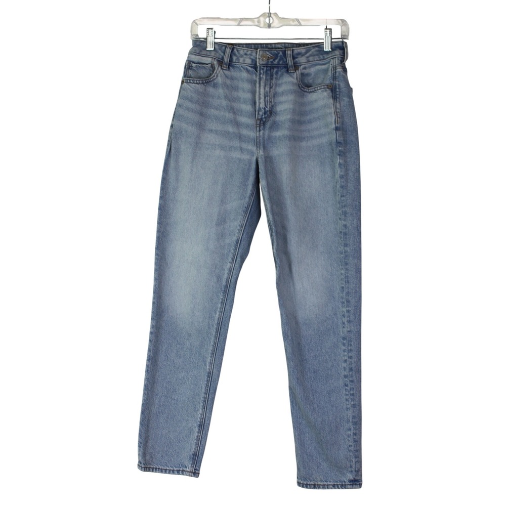 American Eagle Casual Everyday Streetwear High Rise Straight Leg Jeans 4